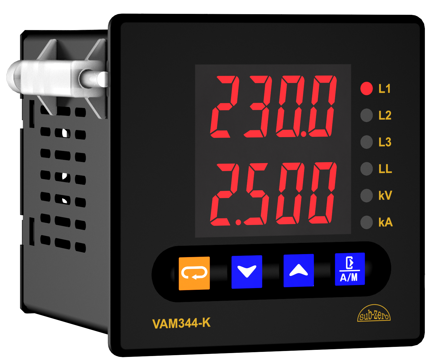 3 Phase Voltage panel meter