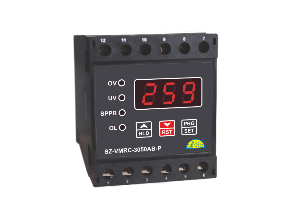 Three Phase Voltage Monitoring Controller with CT
