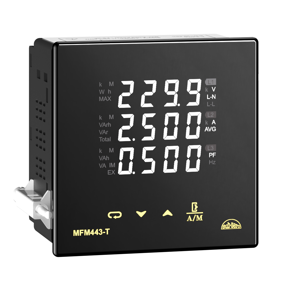 3 Phase Multi function panel meter